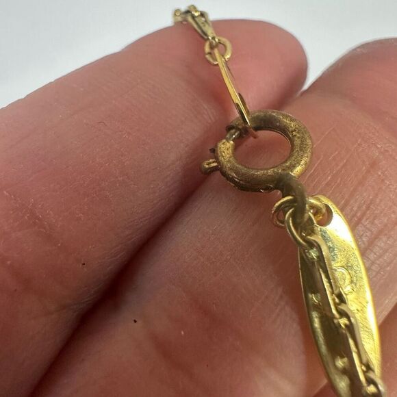 Chloe Faux Pearl Long‎ Necklace Gold Tone 31” - Picture 5 of 6